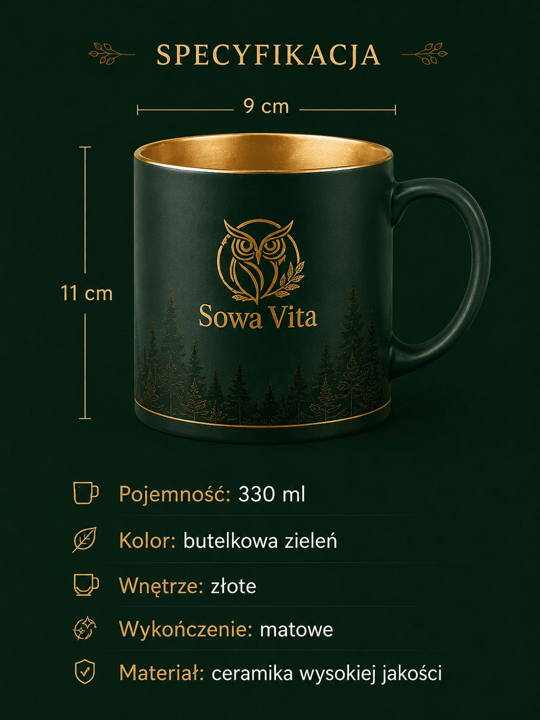 Kubek Sowa Vita